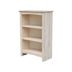 International Concepts Shaker Brown Bookcase - 36-in H