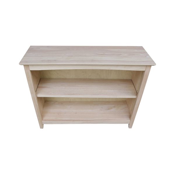 International Concepts Shaker Brown Bookcase - 30-in H