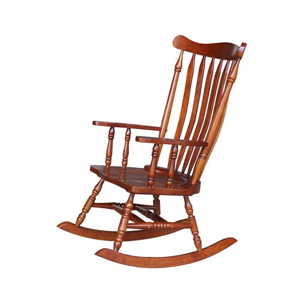 International Concepts Solid Wood Rocking Chair - Cherry