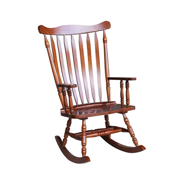 International Concepts Solid Wood Rocking Chair - Cherry