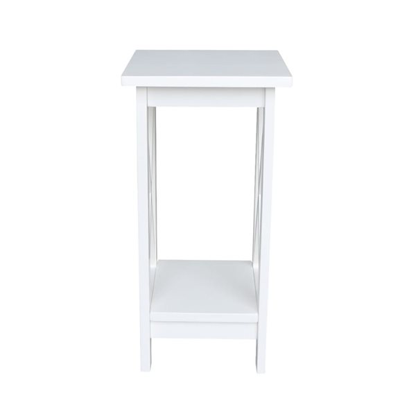 International Concepts 24-in X-Sided Plant Stand - Snow White