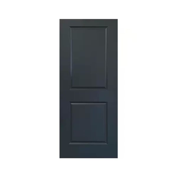 CALHOME 30 x 80-in Charcoal Grey Painted Finished Composite MDF 2 Panel Interior Door Slab for Pocket Door