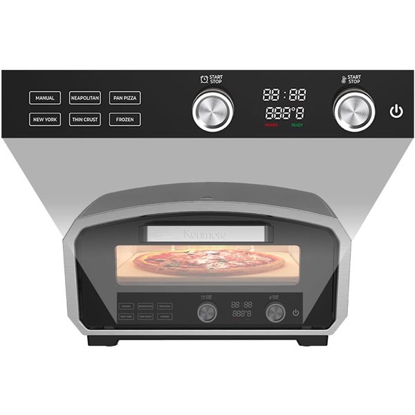 Kenmore Indoor Electric Pizza Oven for 13-in Pizza, Weather-Resistant