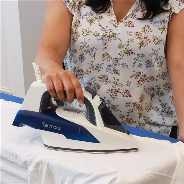 Kenmore Digital Power Steam Iron and Garment Steamer with 9 Fabric Presets