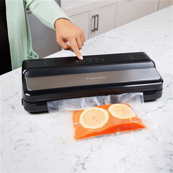 Kenmore Vacuum Sealer Food Preservation System with 16-ft Bag Roll and Bags