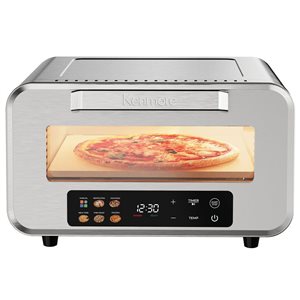 Four à pizza électrique d’intérieur Kenmore pour pizza 12 po à 5 préréglages, 750 °F