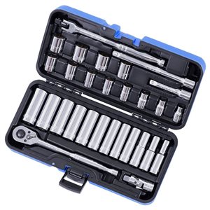 JET 30-Pc 3/8-in Drive Metric Socket Wrench Set - 6 pt.