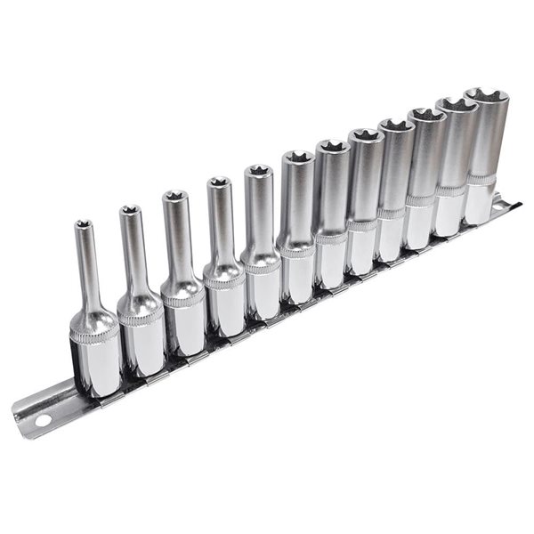 JET 12-Pc 3/8-in Drive Deep External TORX Socket Set