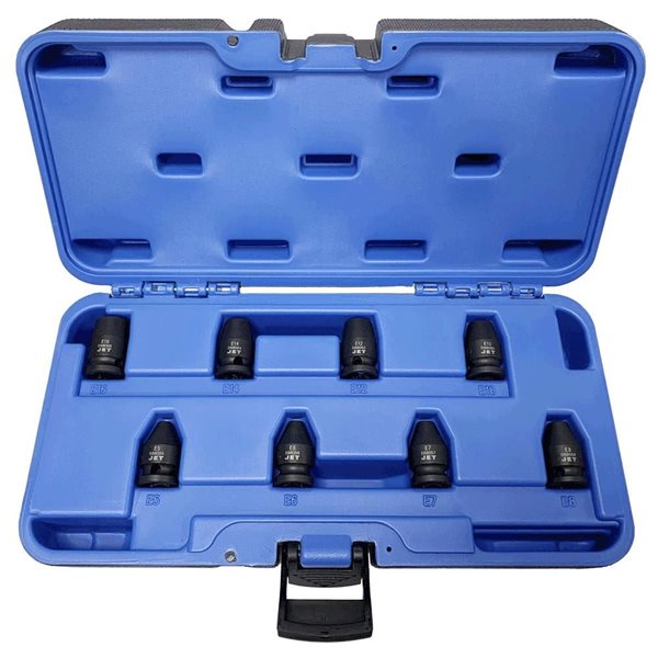 JET 3/8-in Drive External TORX Impact Socket Set - 8 pc.