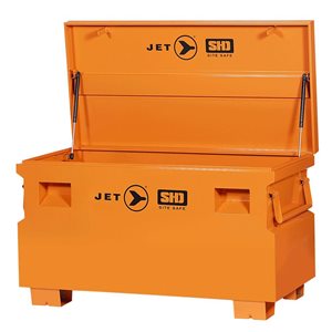 Coffre à outils de chantier JET orange super robuste, 48 po x 24 po