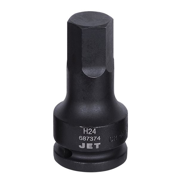 JET 3/4-in Drive x 24 mm Impact Hex Bit