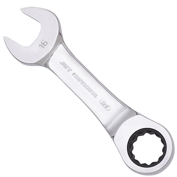JET Metric Ratcheting Stubby Wrench - 16 mm