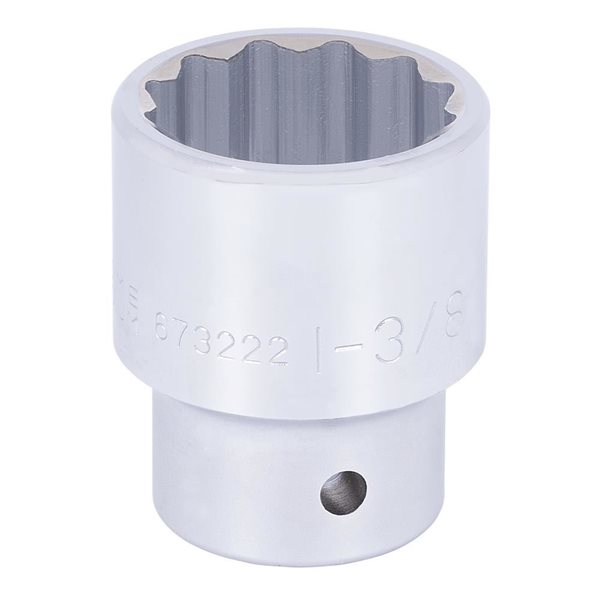 JET 3/4-in Drive x 1-3/8-in Regular Chrome Socket - 12 Points