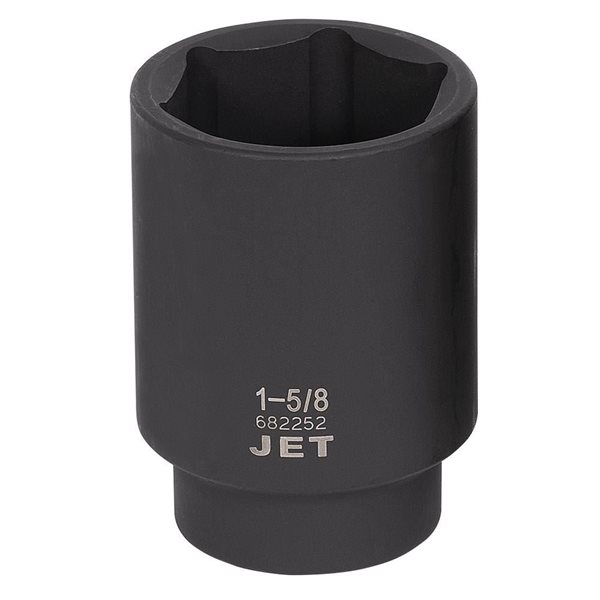 JET 1/2-in Drive x 1-5/8-in Deep Impact Socket - 6 Points