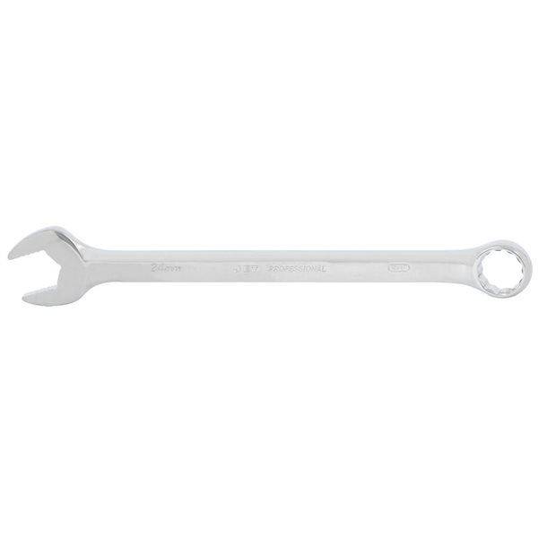 JET 24 mm Fully Polished Long Pattern Combination Wrench