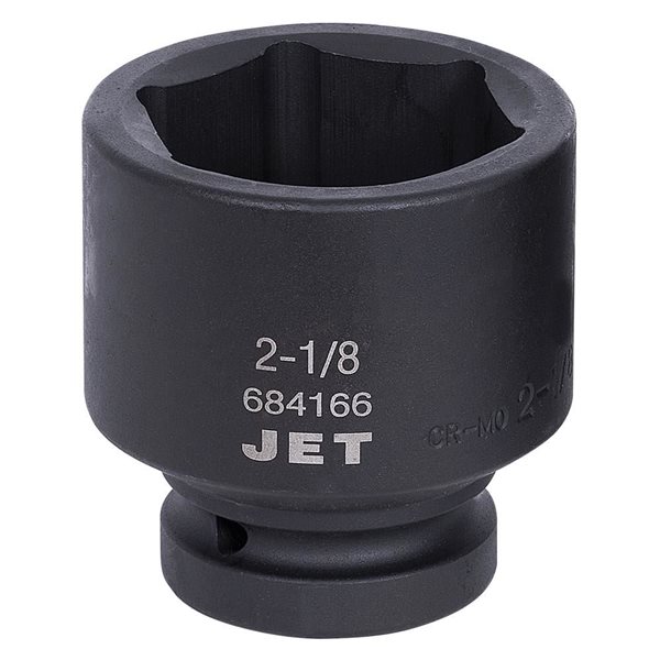 JET 1-in Drive x 2 1/8-in 6-Point Regular Impact Socket