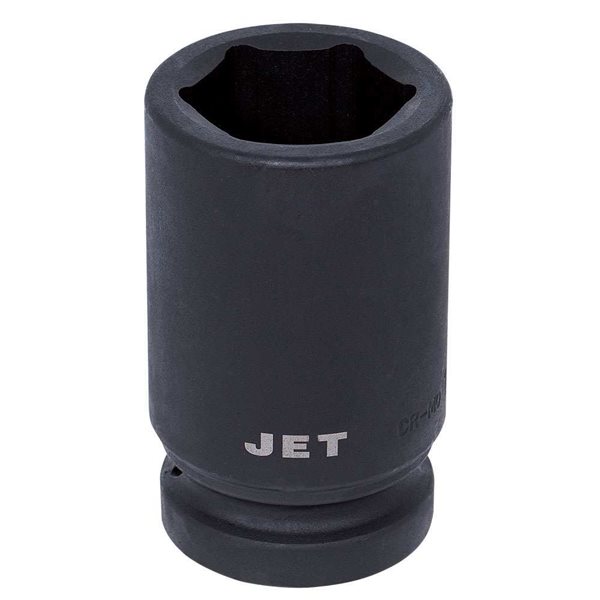 JET 1-in Drive x 1 5/8-in 6-Point Deep Impact Socket