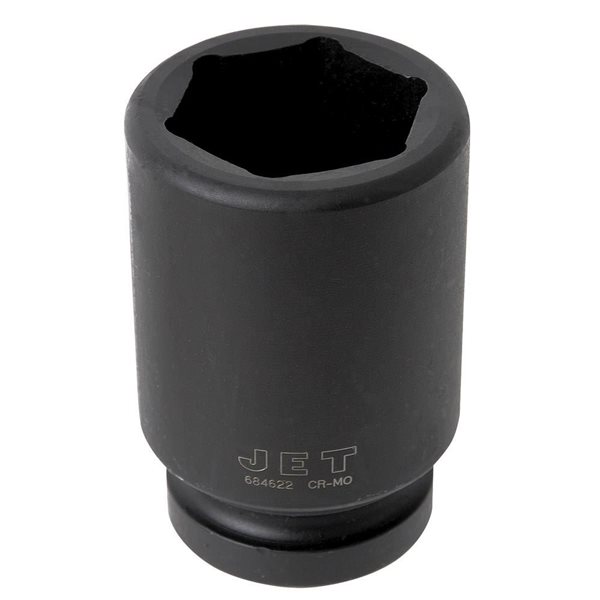 JET 1-in Drive x 41-mm Deep Budd Wheel 6-Point Socket