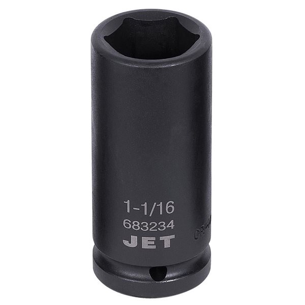 JET 3/4-in Drive x 1 1/16-in 6-Point Deep Impact Socket
