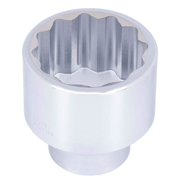 JET 1-in Drive x 2-3/4-in Regular Chrome Socket - 12 Points