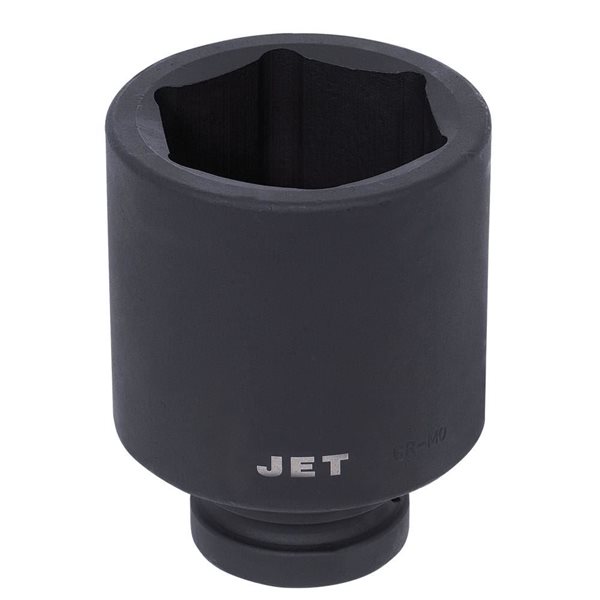 JET 1-in Drive x 60-mm 6-Point Deep Impact Socket