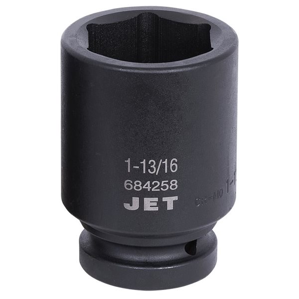JET 1-in Drive x 1 13/16-in 6-Point Deep Impact Socket
