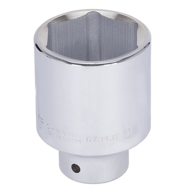JET 3/4-in Drive x 2-in Deep Chrome Socket - 6 Points