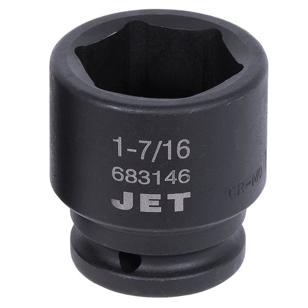 JET 3/4-in Drive x 1 7/16-in 6-Point Regular Impact Socket
