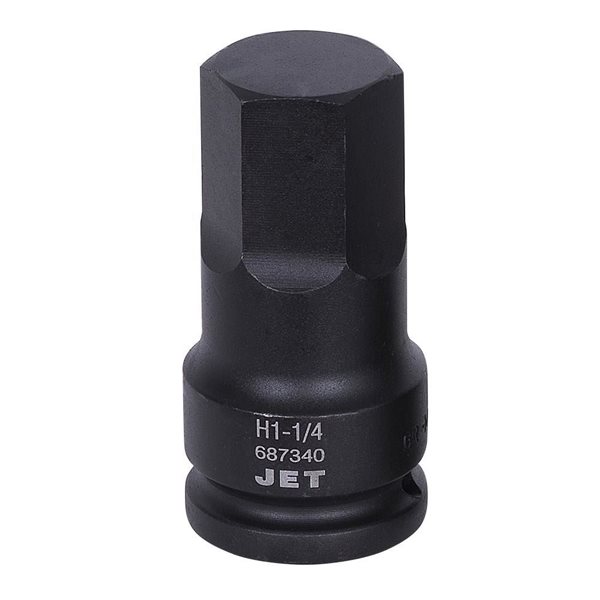 JET 3/4-in Drive x 1-1/4-in Impact Hex Bit