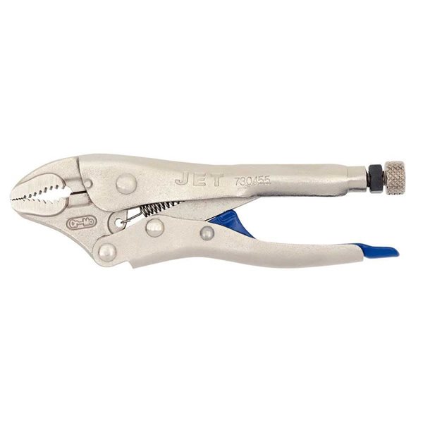 JET 7-in Curved Jaw Locking Pliers with Cutter