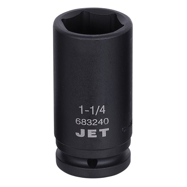 JET 3/4-in Drive x 1 1/4-in 6-Point Deep Impact Socket