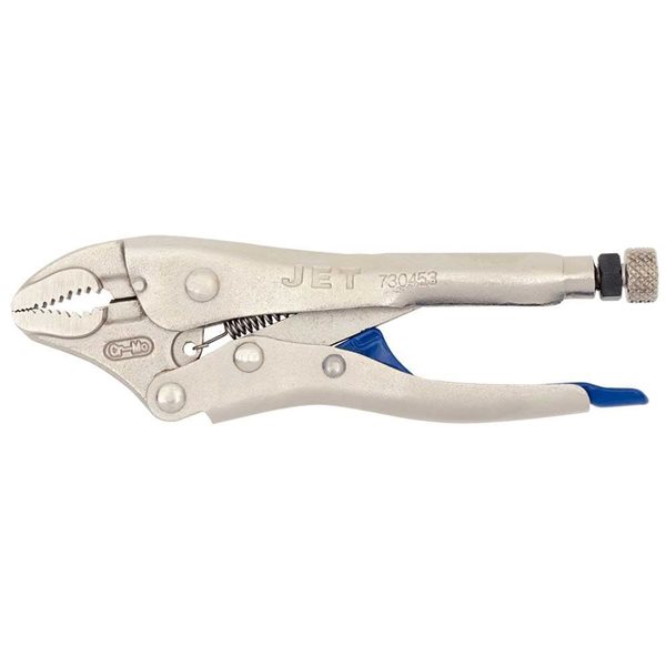 JET 5-in Curved Jaw Locking Pliers with Cutter