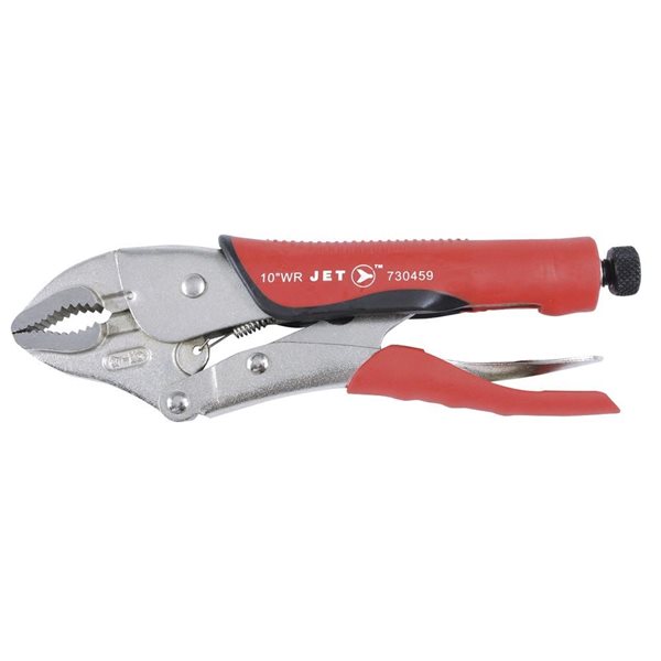 JET 5-in Curved Jaw Locking Pliers with Cutter