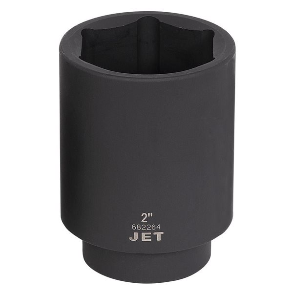 JET 1/2-in Drive x 2-in Deep Impact Socket - 6 Points 682264 | RONA