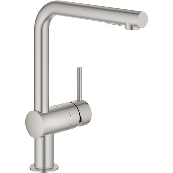 GROHE Minta Dual Spray Single-Handle Pull-Out Kitchen Faucet