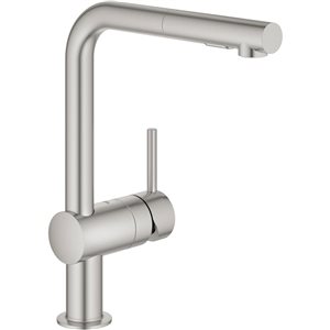 GROHE Minta Dual Spray Single-Handle Pull-Out Kitchen Faucet