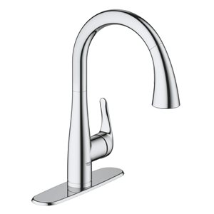 GROHE Elberon Dual Spray Single-Handle Pull Down Kitchen Faucet