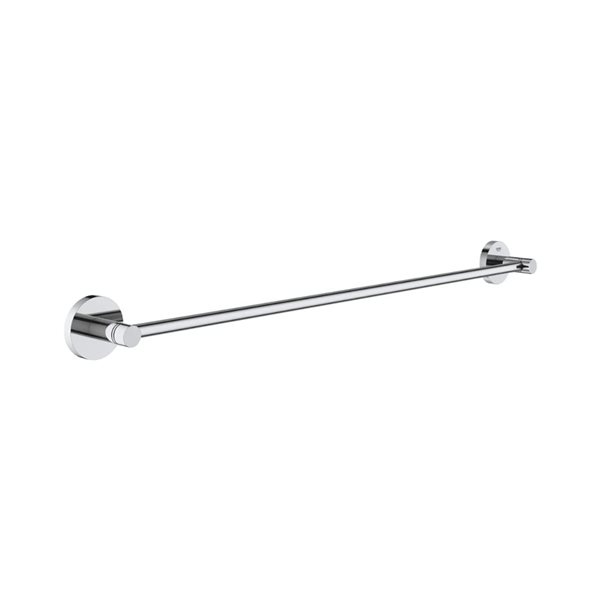 GROHE 24-in Chrome Towel Bar