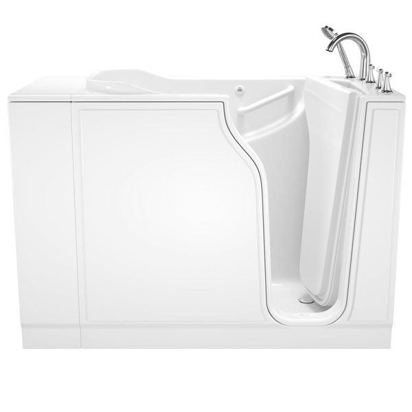 American Standard Gelcoat Premium 30 x 52-in Walk-In Tub With Air Spa System