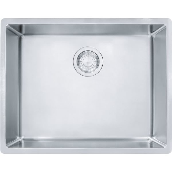 Franke Cube 24.5 x 17.6-in 18 Gauge Stainless Steel Undermount Single Bowl Kitchen Sink