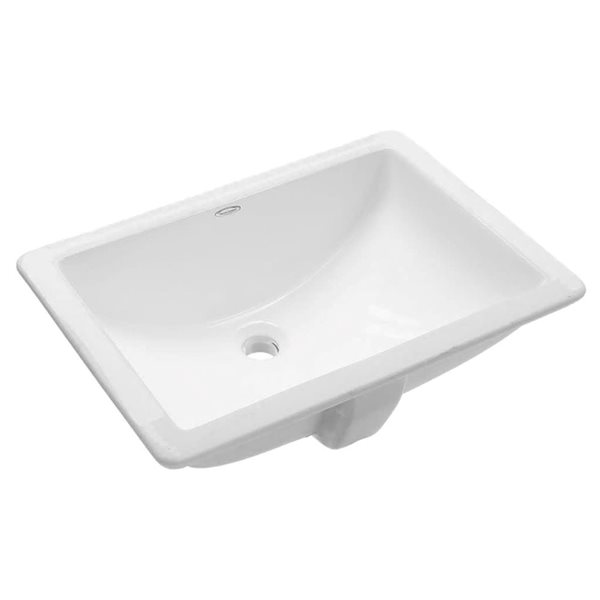 American Standard Studio Vitreous China Undermount Rectangular Bathroom ...
