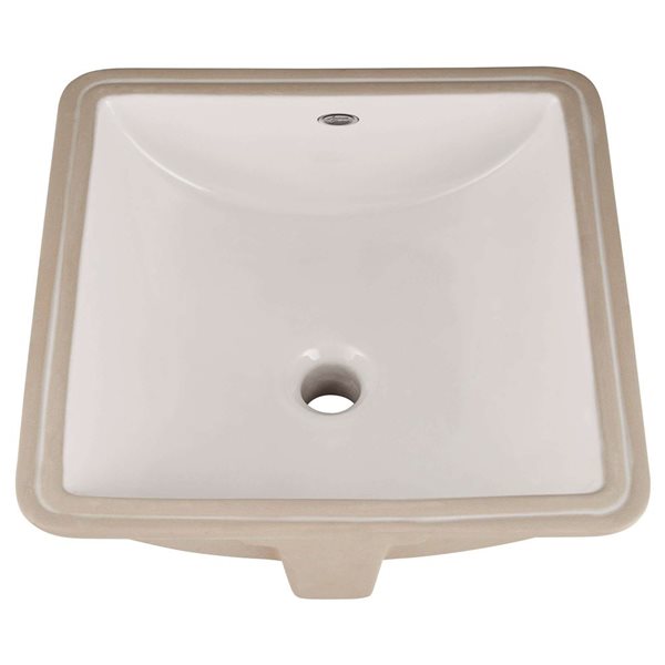 American Standard Studio Vitreous China Undermount Square Bathroom Sink