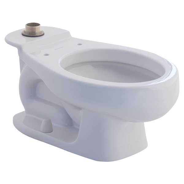 American Standard Baby Devoro White Single Flush Elongated 1-Piece Toilet