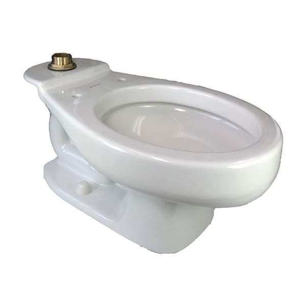 American Standard Baby Devoro White Single Flush Elongated 1-Piece Toilet