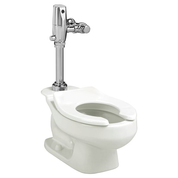American Standard Baby Devoro White Single Flush Elongated 1-Piece Toilet
