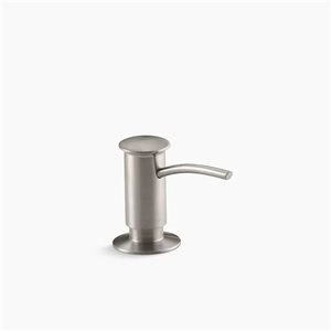 KOHLER Contemporary Stainless Steel Soap and Lotion Dispenser