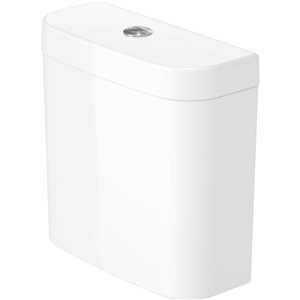 Duravit Darling New 1.28 gal/flush White Single Flush Elongated 2-Piece Toilet Tank