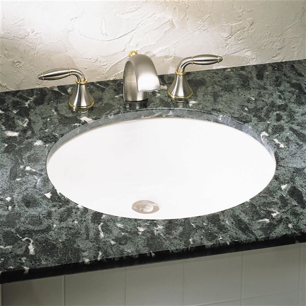 American Standard Ovalyn Vitreous China Undermount Oval Small Bathroom Sink