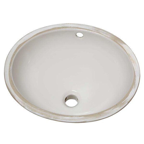 American Standard Ovalyn Vitreous China Undermount Oval Small Bathroom Sink