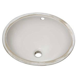 American Standard Ovalyn Vitreous China Undermount Oval Small Bathroom Sink